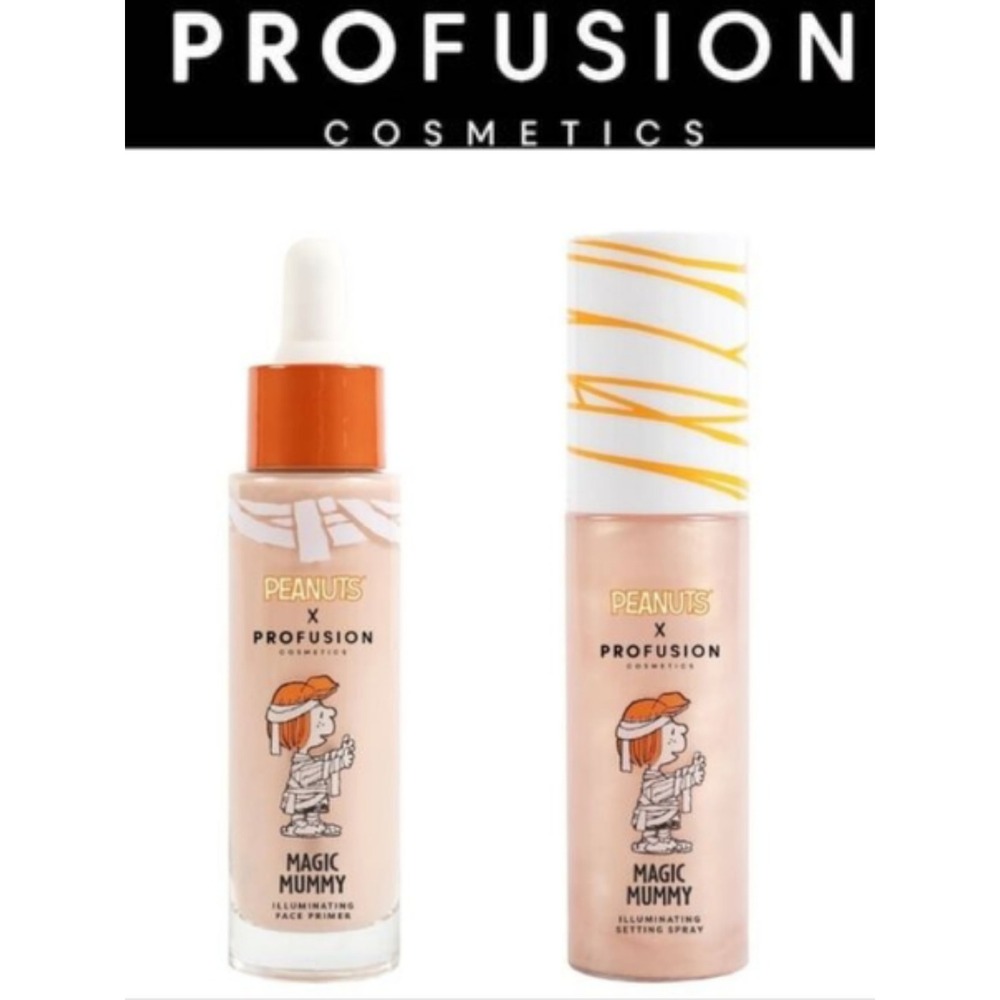 Profusion X Peanuts Magic Mummy Illuminating Face Primer & Setting Spray